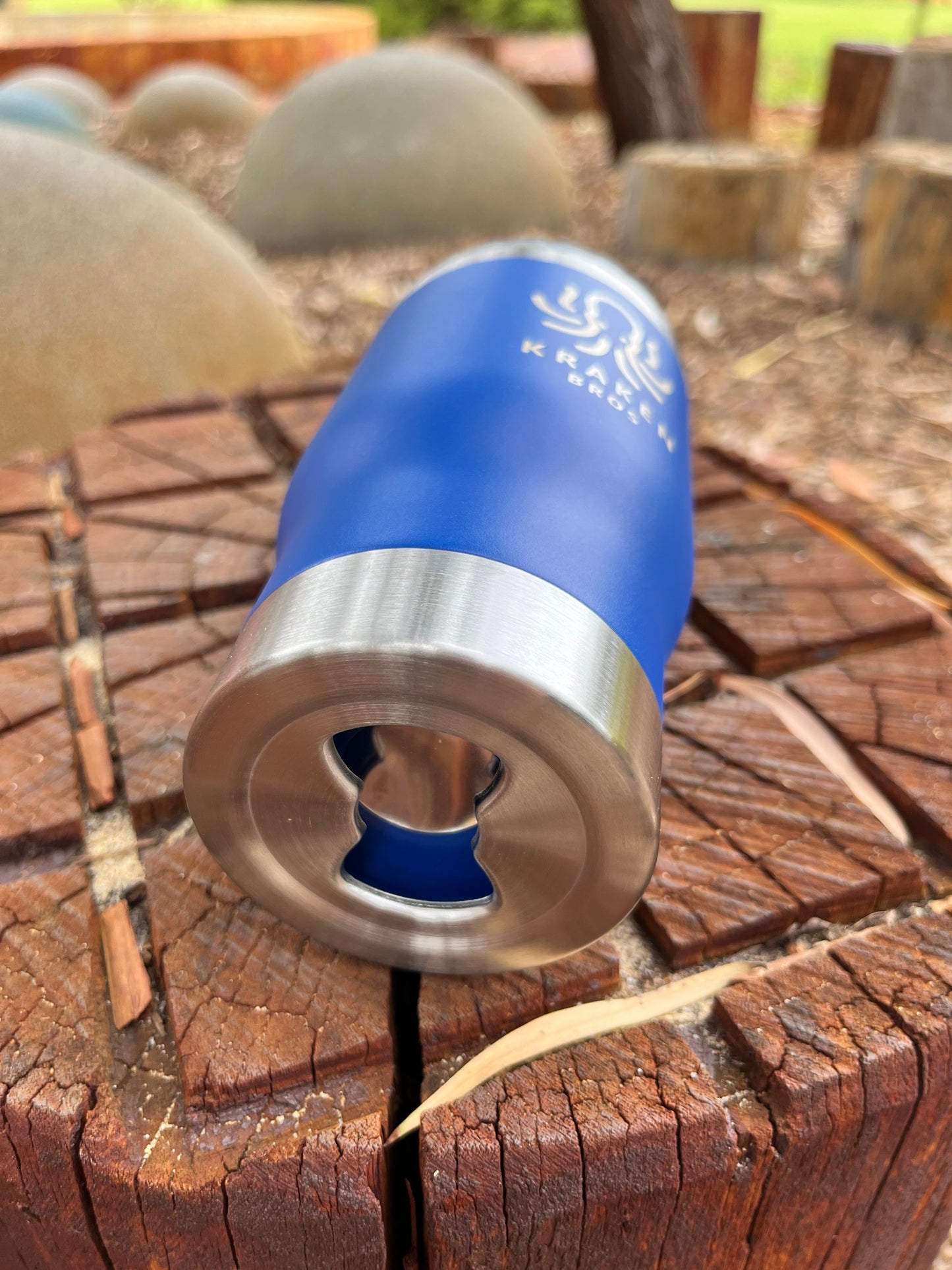 Kraken Bros 14oz Beverage Cooler & Coffee Cup: Hot, Cold, & Cracking Open Fun with Built-In Bottle Opener!